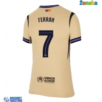 Barcelona Ferran Torres #7 Gostujuci Dres za Ženska 2025-26 Kratak Rukav